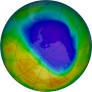 Antarctic Ozone 2016-10-16